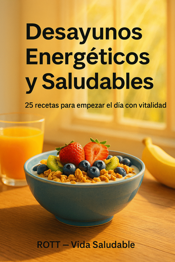 ebook Desayunos energéticos y saludables con 25 recetas fáciles de ROTT